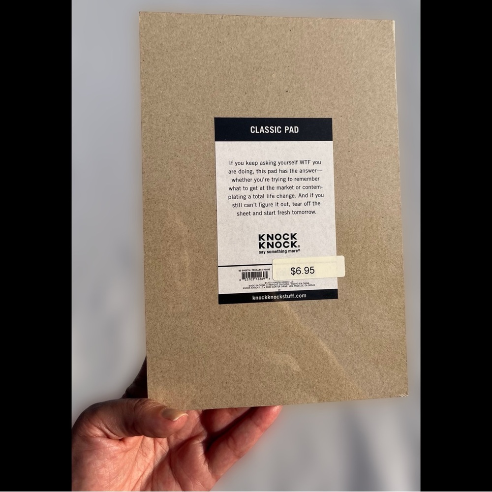 "WTF Am I Doing?" Organized Planning Notepad - Picture 3 of 3